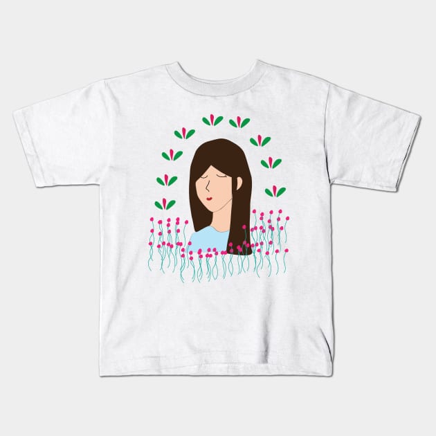 Girls Dream Kids T-Shirt by Damarestu